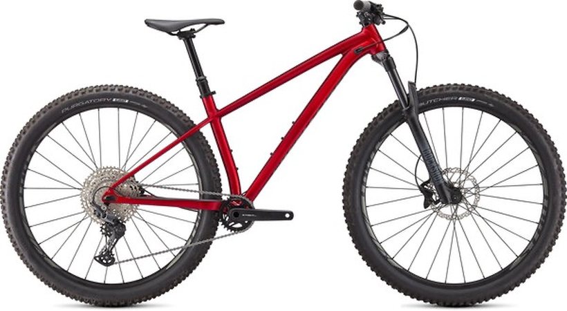 Used 2020 Trek Fuse Comp 29 mountain bike, red