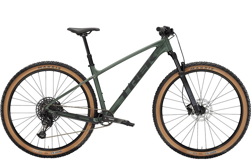 Used 2025 Trek Marlin 7 Gen 3 mountain bike, sage green